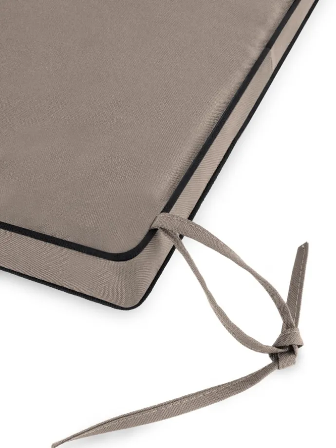 8 Stuhlkissen 40x40 cm Lucca in Beige