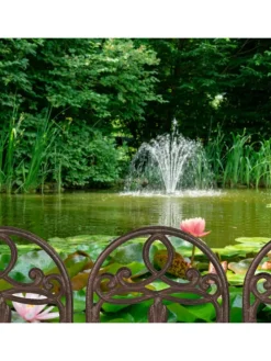 10 x Beetzaun in Dunkelbraun - (B)17,5 x (H)32,5 cm