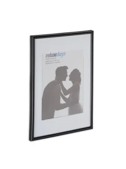 4 x Bilderrahmen "A4" in Schwarz