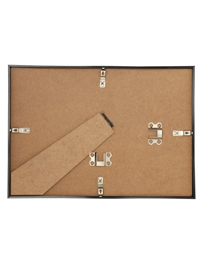 4 x Bilderrahmen "A4" in Schwarz