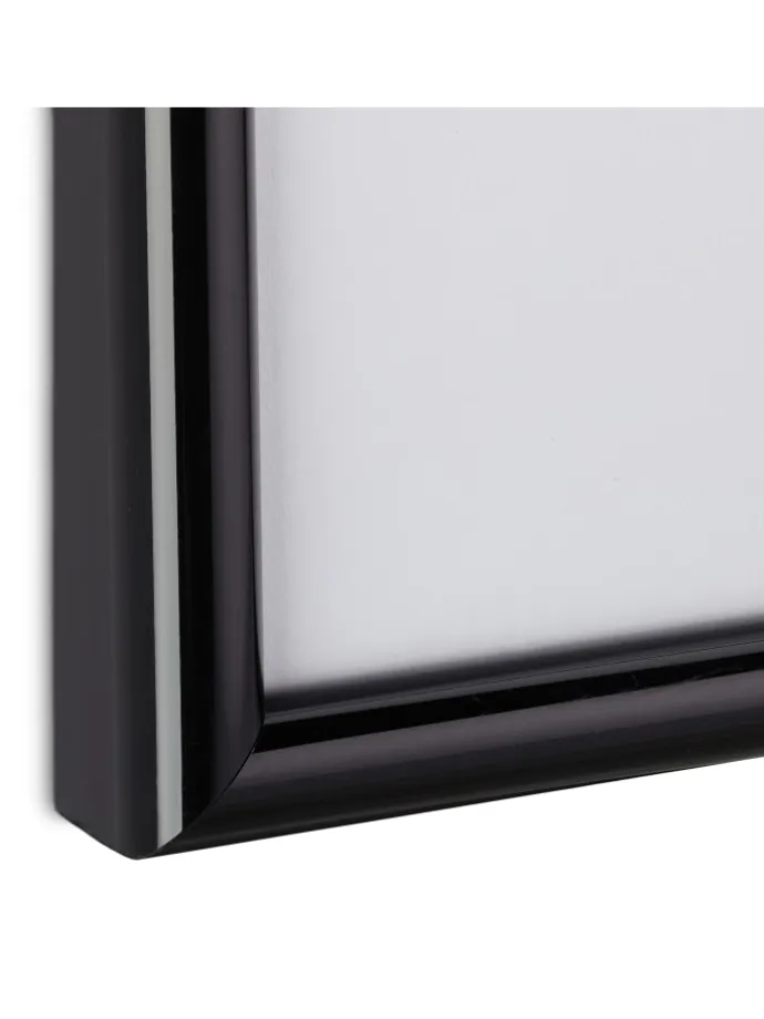 4 x Bilderrahmen "A4" in Schwarz