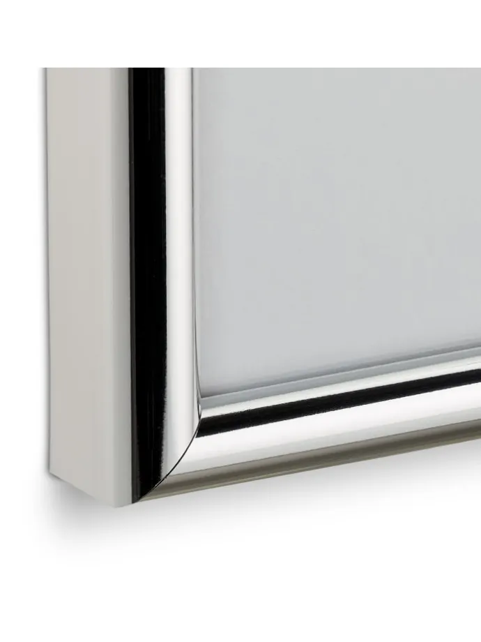 4 x Bilderrahmen "A4" in Silber