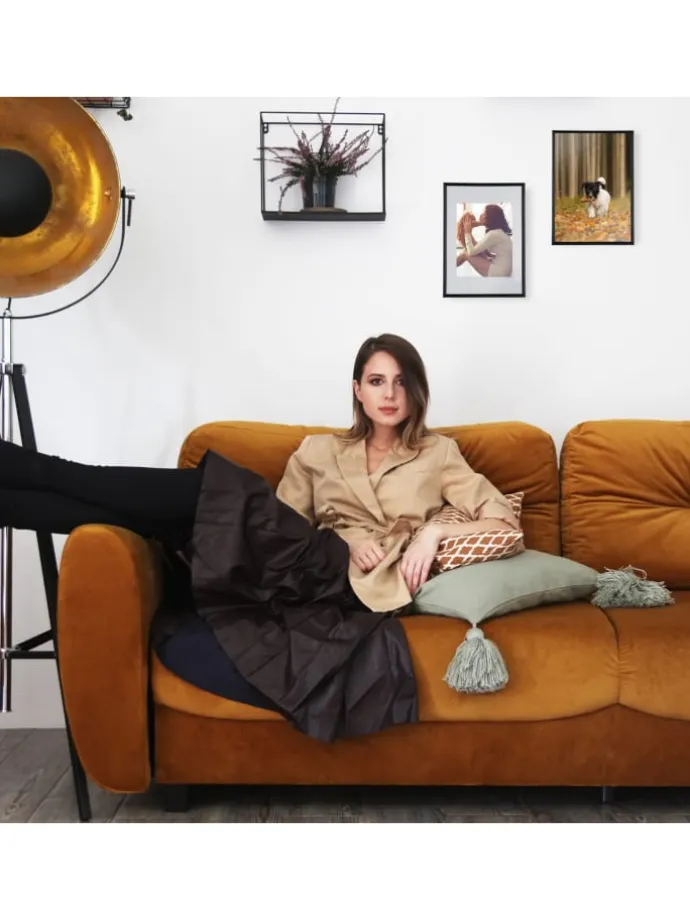 4 x Bilderrahmen "A4" in Weiß