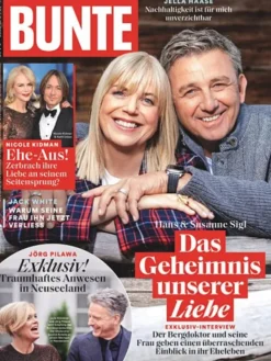 52 x BUNTE Zeitschrift (Gutschein für Jahres Abo)
