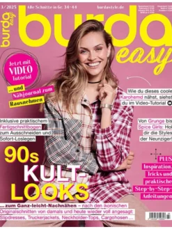 4 x BURDA EASY Zeitschrift (Gutschein für Jahres Abo)
