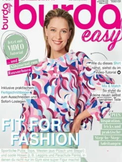 4 x BURDA EASY Zeitschrift (Gutschein für Jahres Abo)