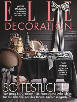 6 x ELLE DECORATION Zeitschrift (Gutschein für Jahres Abo)