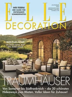 6 x ELLE DECORATION Zeitschrift (Gutschein für Jahres Abo)