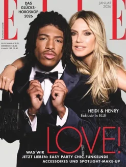 12 x ELLE Zeitschrift (Gutschein für Jahres Abo)