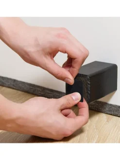 180 x Filzgleiter in Schwarz