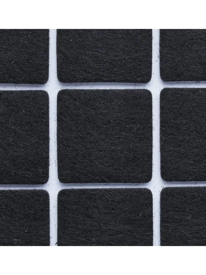 180 x Filzgleiter in Schwarz