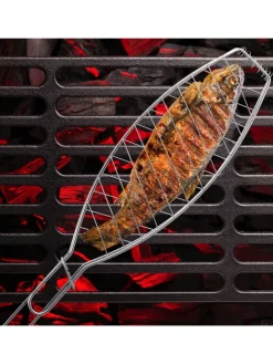 6 x Fischbräter in Silber