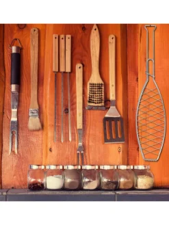 6 x Fischbräter in Silber