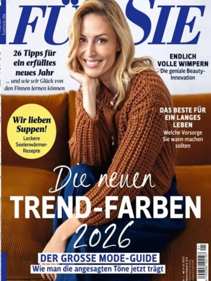 24 x FÜR SIE Zeitschrift (Gutschein für Jahres Abo)