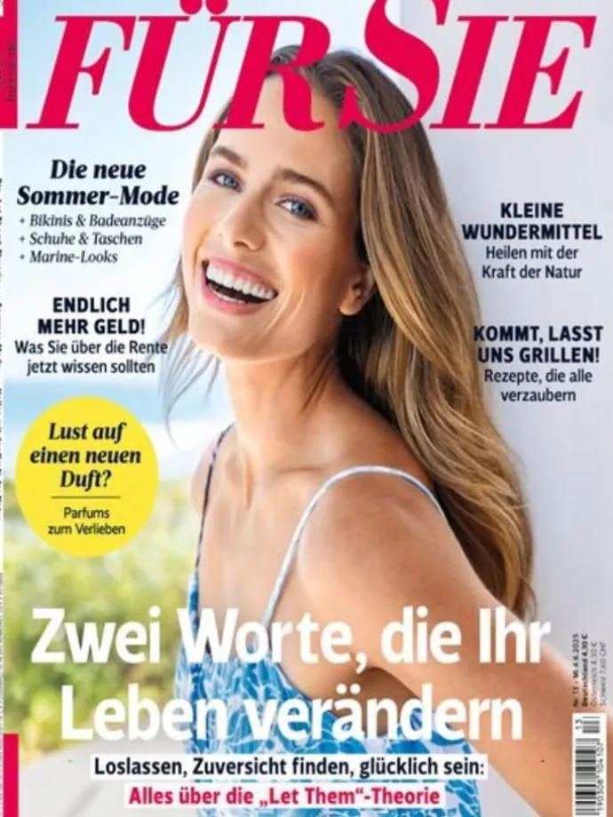 24 x FÜR SIE Zeitschrift (Gutschein für Jahres Abo)
