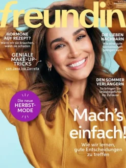 23 x FREUNDIN Zeitschrift (Gutschein für Jahres Abo)