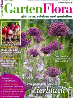 12 x GARTENFLORA Zeitschrift (Gutschein für Jahres Abo)