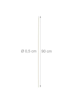 200 x Grillspieße in Natur