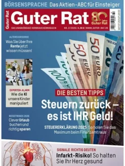 12 x GUTER RAT Zeitschrift (Gutschein für Jahres Abo)