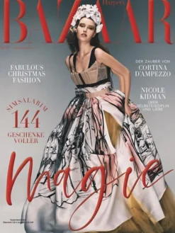11 x HARPER'S BAZAAR Zeitschrift (Gutschein für Jahres Abo)