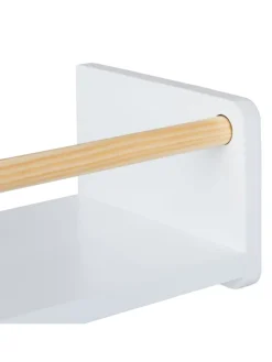 3 x Kinderregal in Weiß/ Natur - (B)50 x (H)12 x (T)18 cm