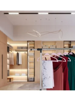 10 x Kleiderbügel in Rosa