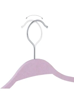 10 x Kleiderbügel in Rosa