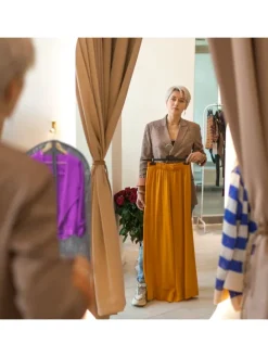 6 x Kleidersack in Grau/ Transparent - (B)60 x (H)135 cm