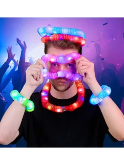 45 x Leuchtstab in Bunt