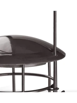 10 x Meisenknödelhalter in Grau - (H)31 x Ø 8,5 cm