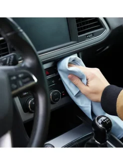 6 x Mikrofasertücher in Grau - 40 x 60 cm