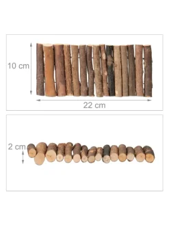 2 x Nagerbrücke in Natur