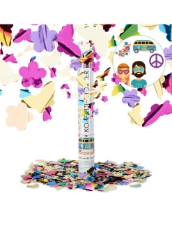 5 x Party Popper in Bunt - 40 cm