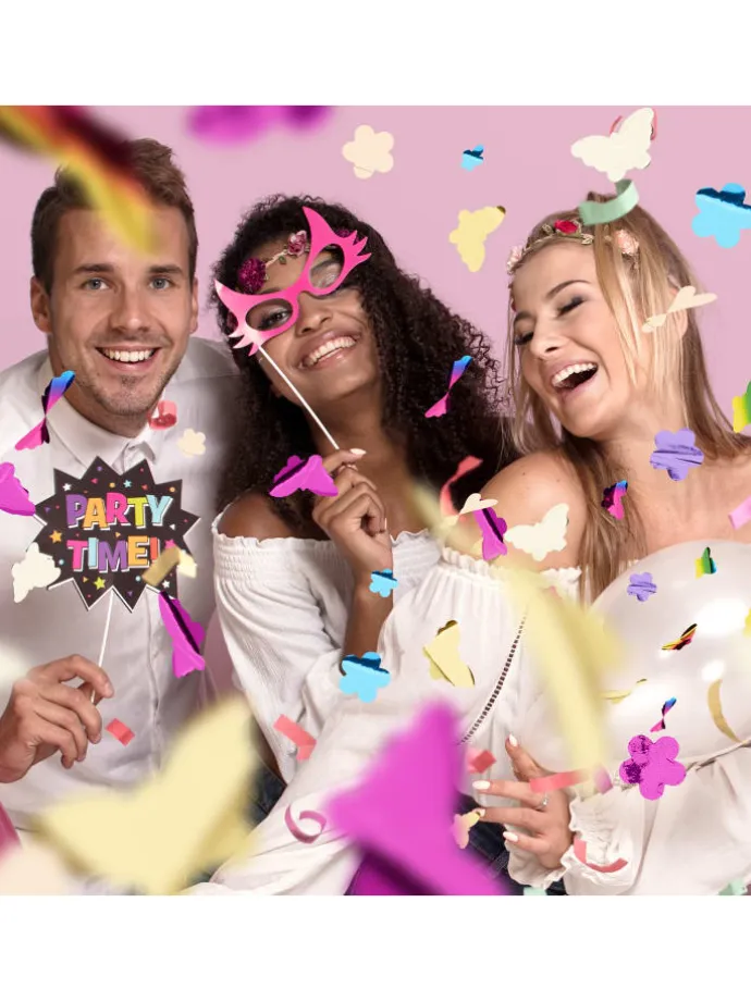 10 x Party Popper in Bunt - 40 cm