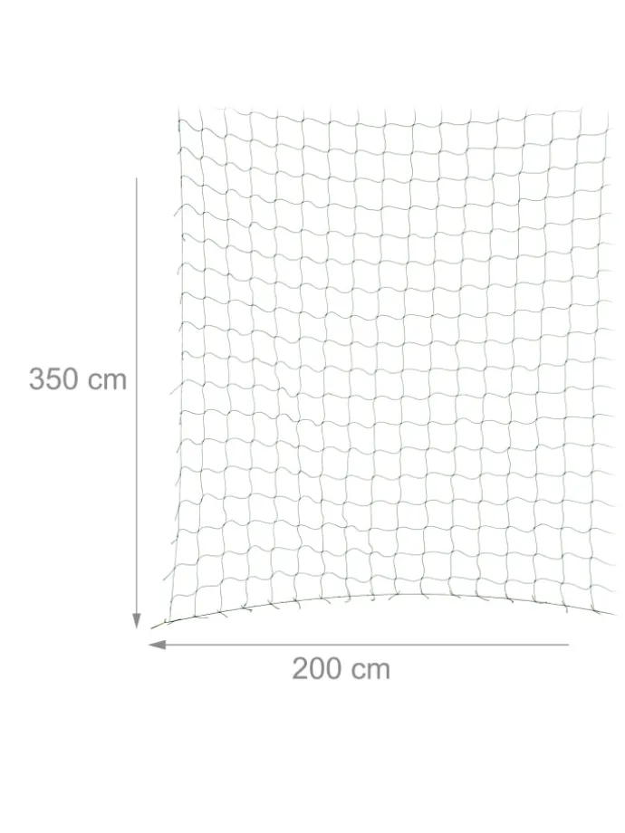 4 x Ranknetz in Grün - (B)350 x (H)200 cm