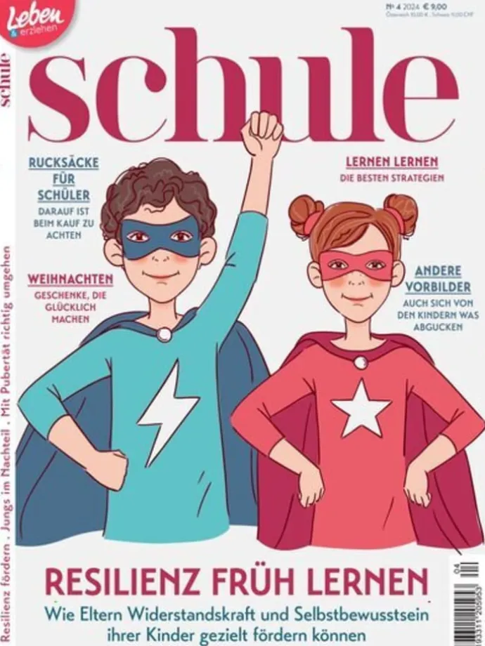 4 x SCHULE Zeitschrift (Gutschein für ein Jahres Abo)