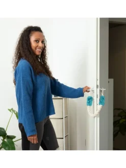 2 x Türkordel in Beige/ Blau