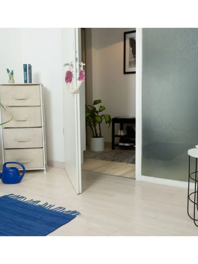 4 x Türkordel in Creme/ Rosa