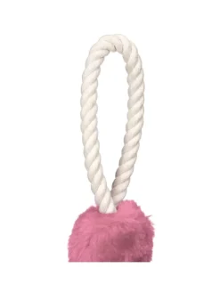 4 x Türkordel in Creme/ Rosa