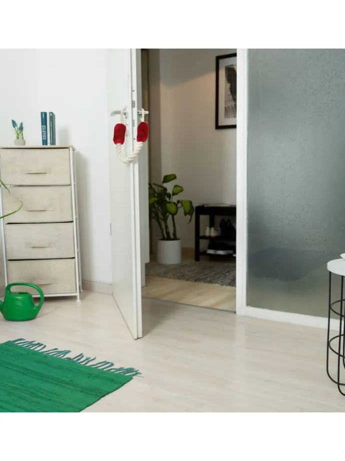 4 x Türkordel in Creme/ Rot