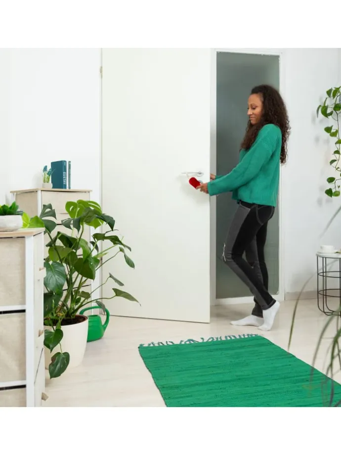 4 x Türkordel in Creme/ Rot