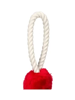 4 x Türkordel in Creme/ Rot