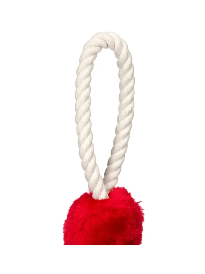 10 x Türkordel in Creme/ Rot