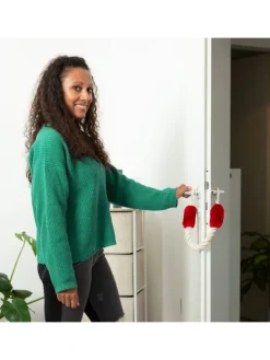 2 x Türkordel in Creme/ Rot