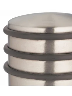 2 x Türstopper in Bronze/ Schwarz - (H)7,5 x Ø 7 cm