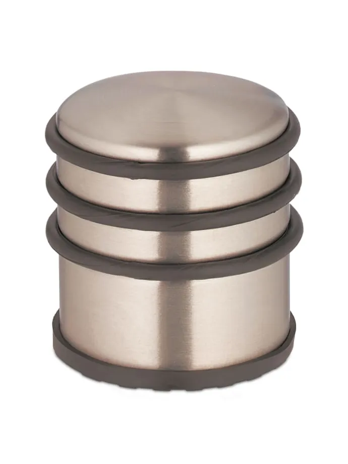 9 x Türstopper in Bronze/ Schwarz - (H)7,5 x Ø 7 cm