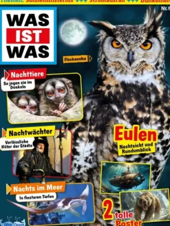 9 x WAS IST WAS Zeitschrift (Gutschein für Jahres Abo)