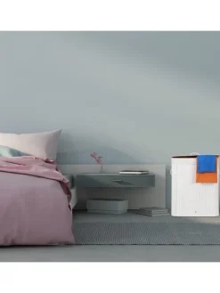 2 x Wäschekorb in Weiß - (B)55 x (H)63 x (T)35 cm