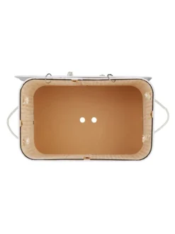 2 x Wäschekorb in Weiß - (B)55 x (H)63 x (T)35 cm