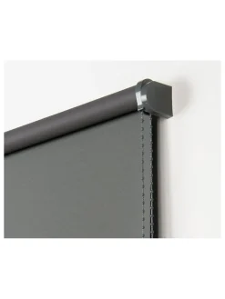 Abdunklungsrollo in Dunkelgrau